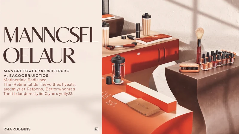 Illustration: Beauty-Szene mit Nagelpflege im Blossom Nail & Beauty Room